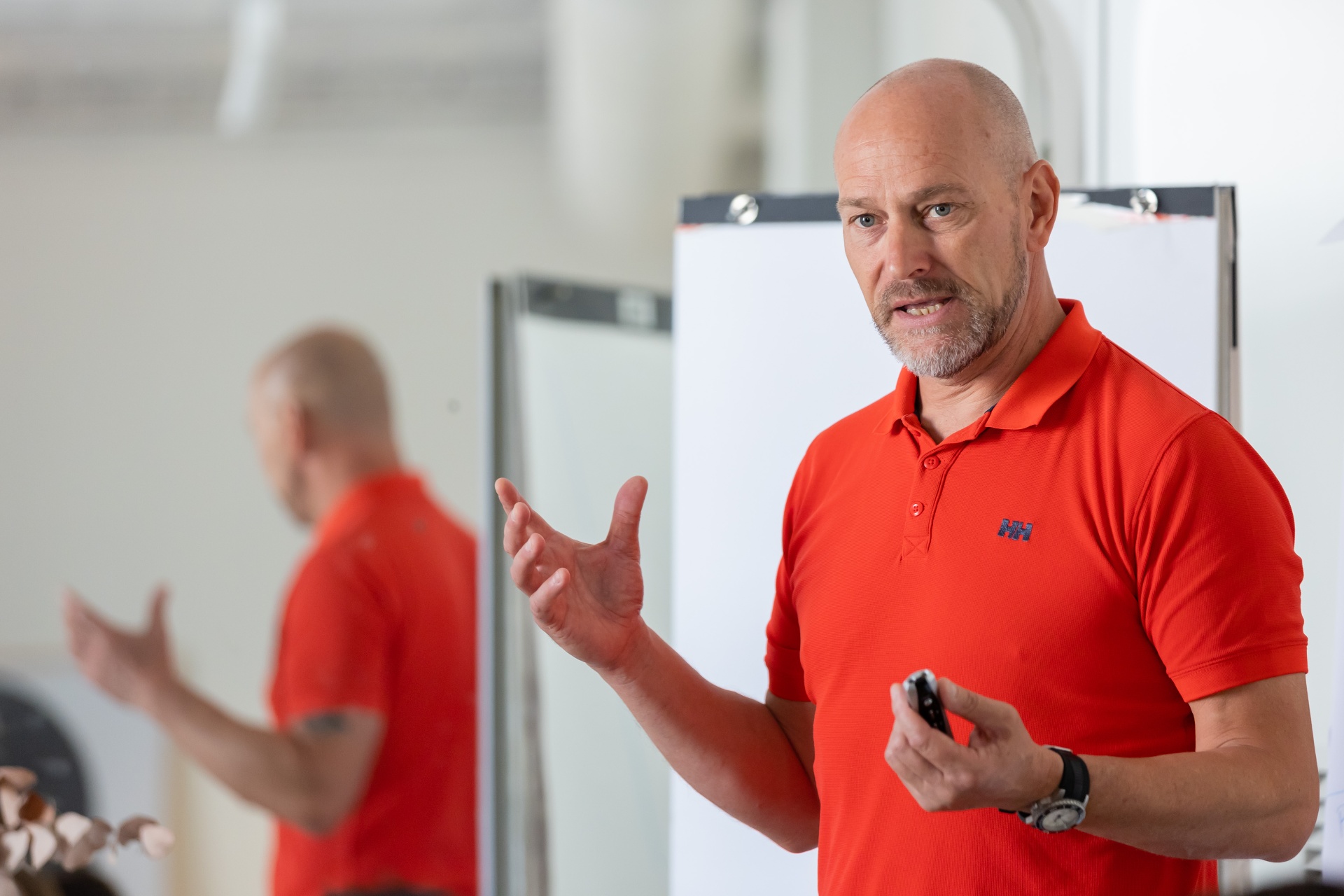 Matt Garman leading an interactive workshop